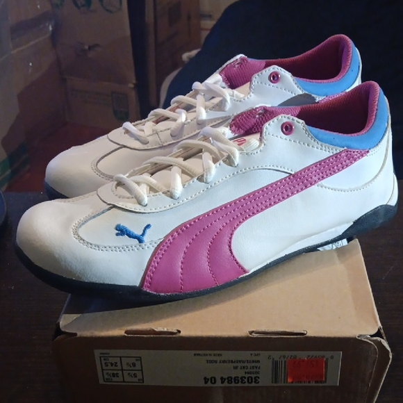 Puma Rare Vintage From 2000s Fast Cat Jr Womens 8 Mens 6.5Y NWT & HALF BOX - Picture 1 of 9
